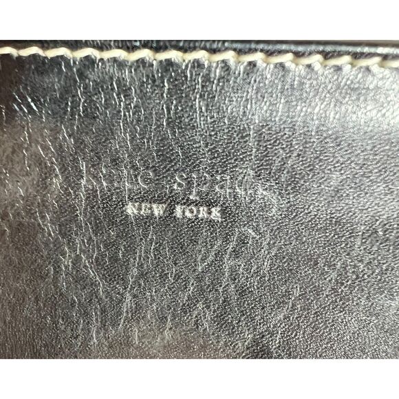 Vintage Kate Spade black patent leather shoulder/tote bag - Picture 13 of 13